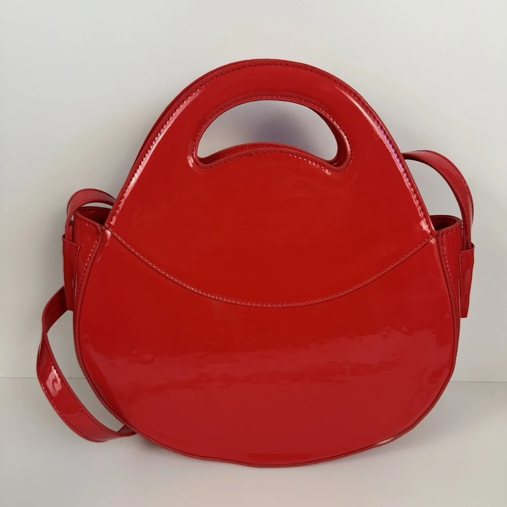 Homage Year Abundant Ova Manifestation Bag Romance Red Crossbody Shoulder Tote